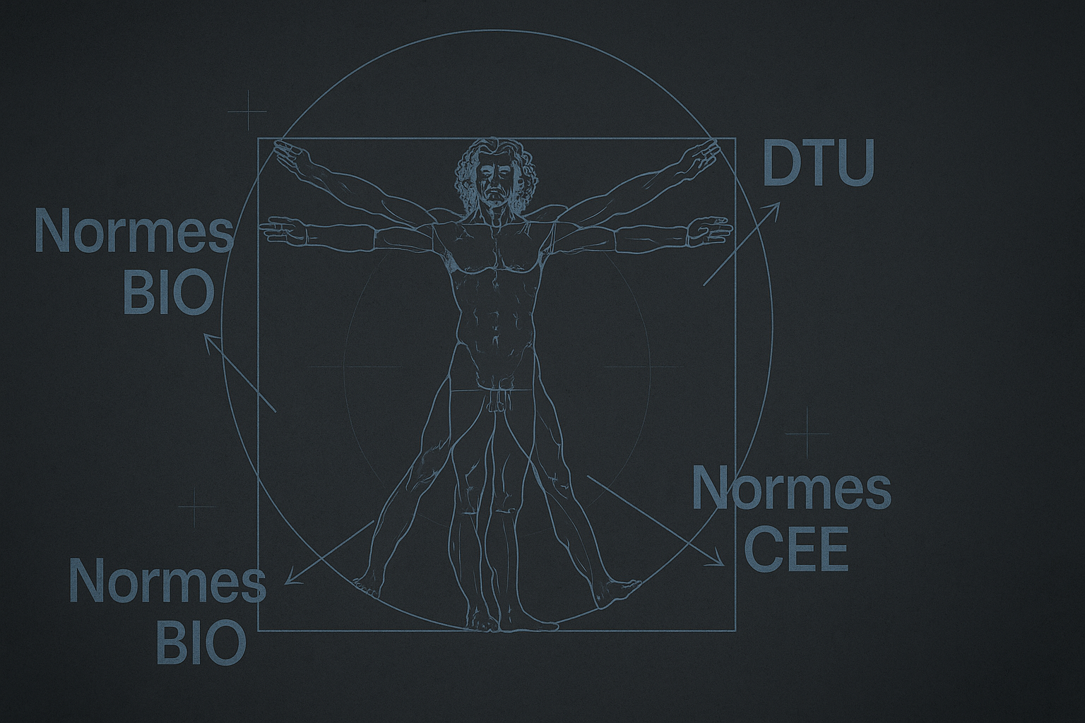 Plan technique et instruments de mesure